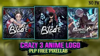 ANIME LOGO 🥶 || PLP FILE || IN ANDROID || TUTORIAL || PIXLE LAB || CHAROLIYA EDITING