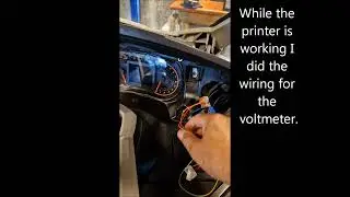 Spyder RT SE5 2012 digital voltmeter install