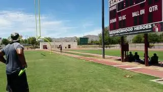 Jasmine Todd Long Jump practice