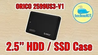 Отзыв про ORICO 2599US3 корпус HDD SSD SATA USB3.0 Распаковка Тест скорости Посылка с GearBest