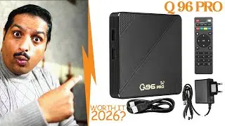 Q96 Pro 5g 4k Android Box Reality Test Real or Fake | Cheapest Ever TV Box | Review