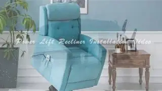 ERGOREAL Power Lift Recliner Installation video Green