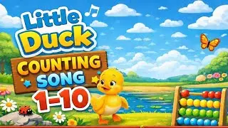 🦆🎶 “Little Duck’s Quack & Count – Fun Numbers Song 1 to 10!” 🎶🦆