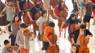 香港青少年管弦樂團 (MYO) 圓方快閃表演 @ 7/10 3pm