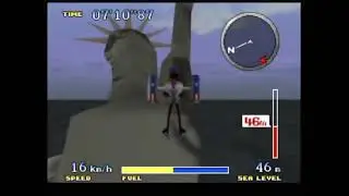 Pilotwings 64 &mdash; исследование маленьких штатов: перелёт с восточного побережья на западное, Нью-Йо...
