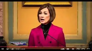 Iowa Governor Endorses Hands Free in Condition of the State address January 2025
