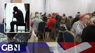 2.3 MILLION elderly people feel alone at Christmas: London charity provides dinner and companionship
