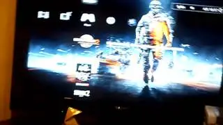 Обзор моего меню на PS3.