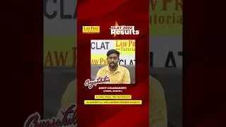 CLAT 2021 Result Success Story of Ankit Chakraborti  NUSRL, Ranchi | Law Prep Tutorial Ranchi