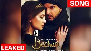 Divya Agarwal Karan Kundra BECHARI Music Video |Divya Agarwal Karan Bechari Song POSTER |Afsana Khan