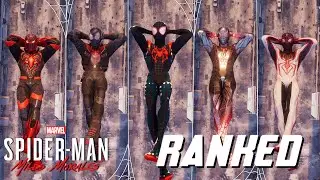 All 20 Suits Ranked (Including Advanced Tech Suit) - Spider-Man Miles Morales