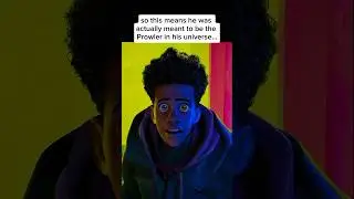 So Miles was meant to be the Prowler😱😱 #shorts #spiderverse