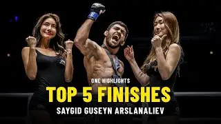 Saygid Guseyn Arslanaliev's Top 5 Finishes | ONE Highlights
