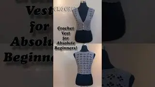 Easy Crochet VEST ✨ Step-by-Step