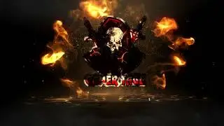 Fire Explosion logo intro animation,, after effect templet download for YouTube twitch