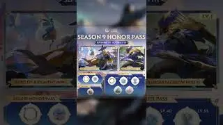 Season 9 Honor Pass Honor of Kings #hok #honorofkings #season9 #honorpass