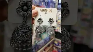 oxidised jhumka collection. #jhumka #oxidisedjewellery #shorts