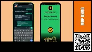 Demo Sati 2024 - Sending Bitcoin using Whatsapp