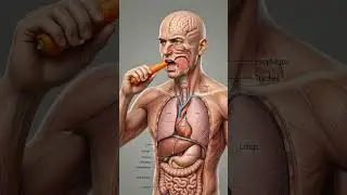 WHAT HAPPENS WHEN YOU EAT carrot ? | DIGESTIVE SYSTEM EXPLAINED&nbsp; (3D Animation) #anatomy #animation