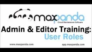 6. Admin & Editor Training: User Roles