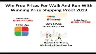 Win Free Prizes For Walk And Run With Proof Of GOQii App Winning Prize 2019 (Offer Expire)