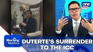Gov&rsquo;t incorrect in immediately enforcing ICC arrest warrant vs Duterte: De Jesus | Morning Matters