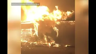 Fire tears through Mill City