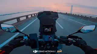 DJI OSMO Action 6 + Mic 3 + XADV750v3 + Yoshimura R11 field test #dji #xadv #motovlog 