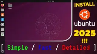 Как установить Ubuntu 25.10 [Просто/Быстро/Подробно] - октябрь 2025 г.!