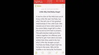 What Happened To Little Ally And Baby Angel?!