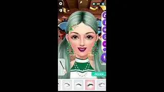 Makeup Queen game Lipstick 💄💄😍😍😍 Makeup Makeover makeup dress full videos