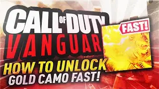 How To Get GOLD Camo EASY and FAST Vanguard - Tips - Gold Guns Vanguard - Call Of Duty Vanguard