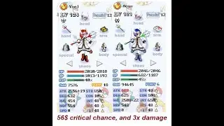 3x DAMAGE & 56% CRIT CHANCE !!! NEW FORK WEAPONS - WONDERLAND ONLINE RHODE ISLAND 飄流幻境 羅德島傳說