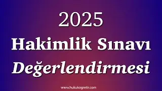2025 Hakimlik Sınavı Değerlendirmesi - Baraj Tahmini #hakimlik