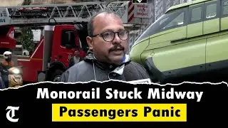 17 passengers stuck as monorail train stops on tracks in Mumbai due to technical fault
