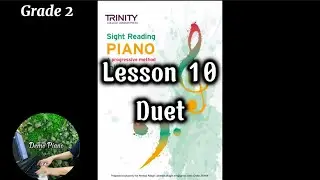 Lesson 10 - Duet (P71) | TRINITY Sight Reading PIANO Initial-Grade 2 by James Treweek