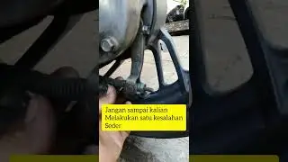 cara mudah mengatasi rem belakang Vario seret/ga mau balik#bengkel