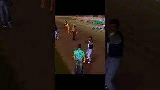 Vice City ShOrTs NPC attack | Шорты Вайс Сити | Нападение неписей на Томми #shorts