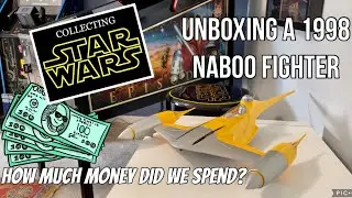 Naboo Starfighter, Mint in Box. Free the Figure Review