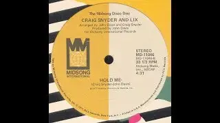 Craig Snyder & Lix - Hold Me (Don't Let Go Re Edit)