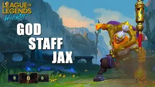 LoL WILD RIFT God Staff Jax Skin Now Available - LoL Wild Rift