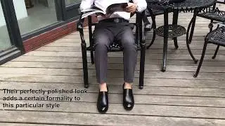 Loafers Men Shoes With Hidden Heels Elevator Dress Shoes Review - CHAMARIPA