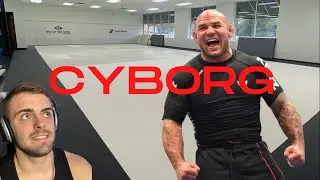 Cyborg Beats Up Leg Locker
