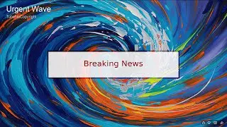 Urgent Wave &ndash; Cinematic Corporate Breaking News Music No Copyright Music Free