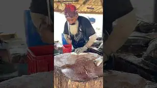Lightning Fast Emperor Fish Cutting Skills! 🫨 Unbelievable Cutting Speed #fishcutting #shortsfeed
