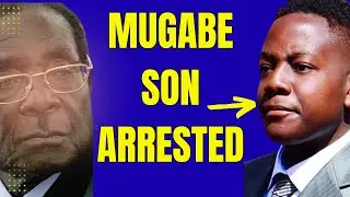 Robert Mugabe's son taken to police cells after arrest - see why in the comments