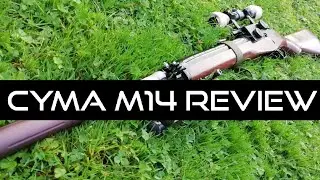 95 Metre Airsoft DMR (Custom CYMA CM032 M14 DMR AEG Review)