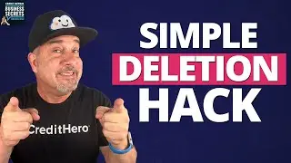 Try This SIMPLE Method to Delete Negative Items from a Credit Report