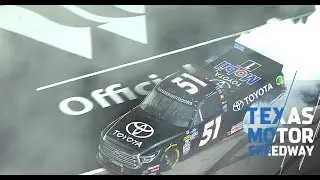 Biffle burns it down in Gander Trucks return