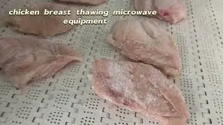 Chicken breast microwave thawing machine Meat beef chicken fish thawing faster non-damage machine